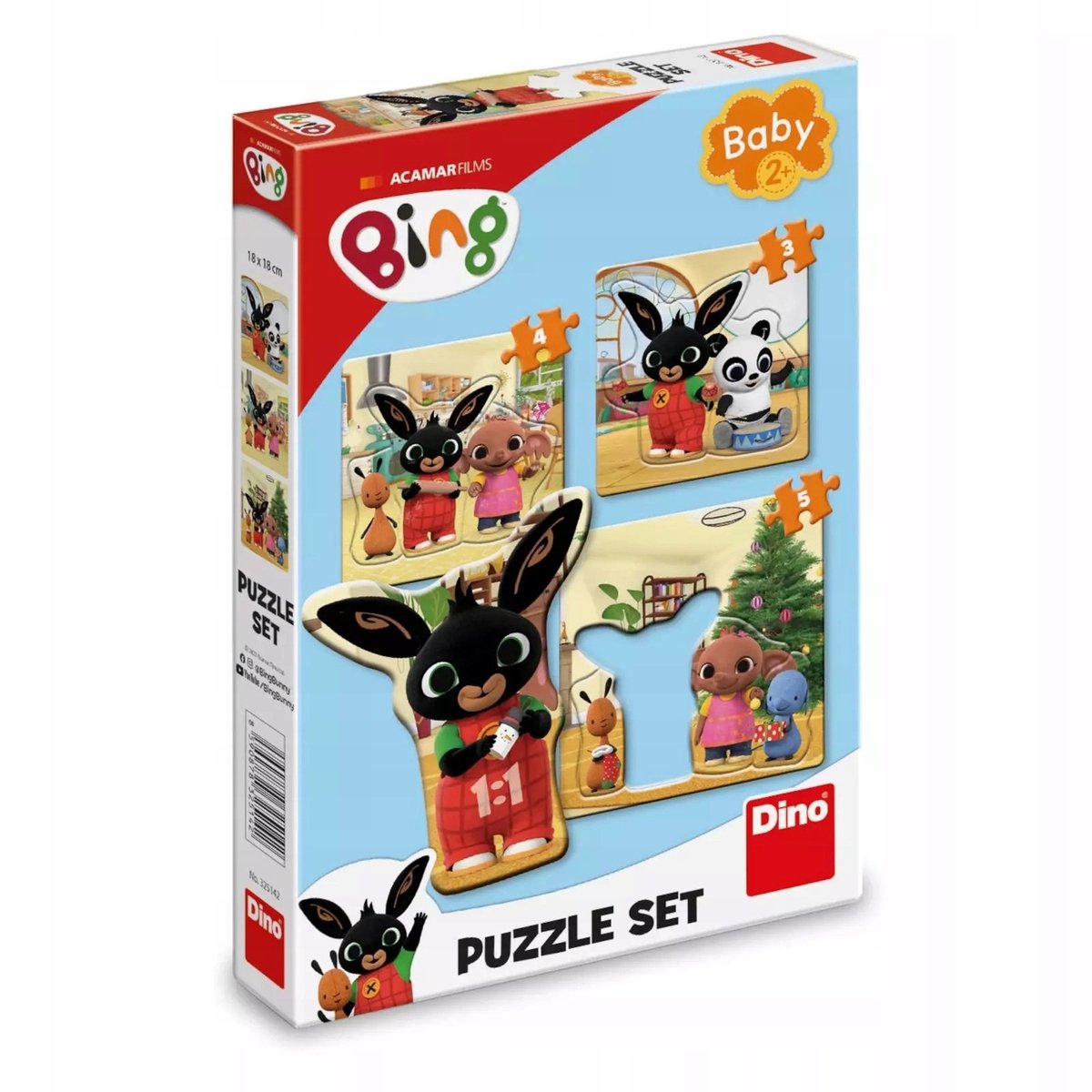 Bing Baby Dino Puzzel 12 Stuk