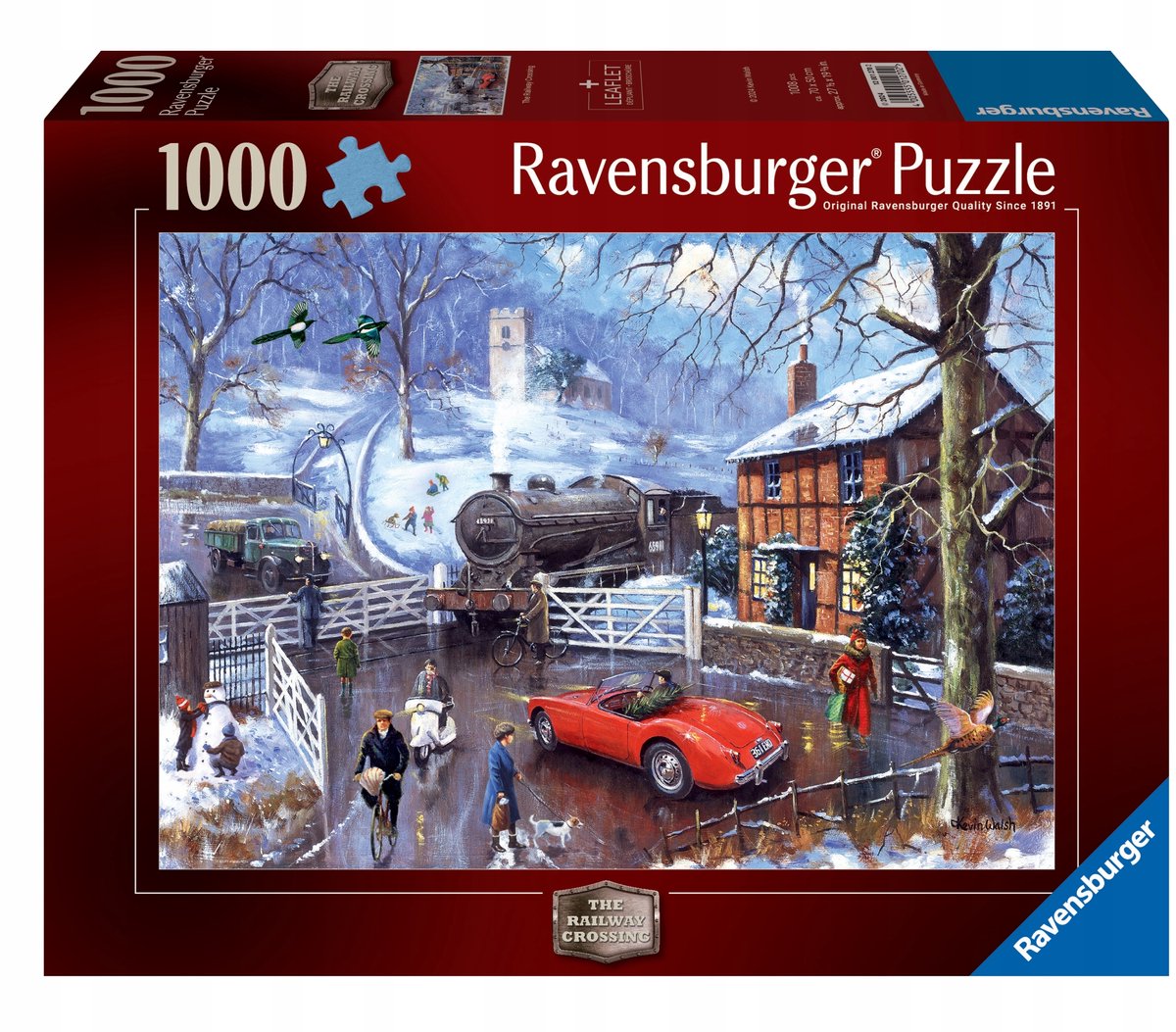 Ravensburger Winter Station 1000-delige Puzzel