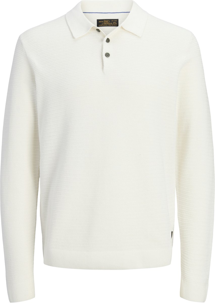 JACK&JONES - JPRBLURILEY KNIT POLO LS - Heren - Polo's