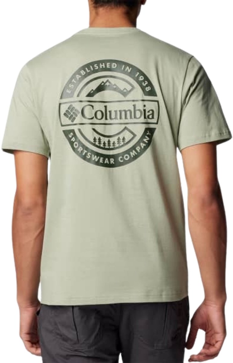 Columbia Rapid Ridge™ Back Graphic Ii T-shirt Met Korte Mouwen Man 348 – Safari/button