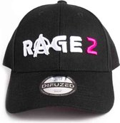 Rage Snapback Pet Logo Zwart