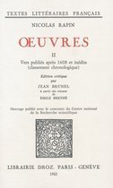 Textes littéraires français - OEuvres II