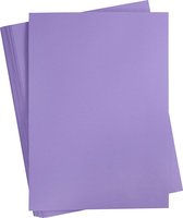 Gekleurd Karton, A2 420x600 mm,  180 gr, purper, 10vellen