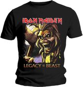 Iron Maiden Heren Tshirt -XL- Legacy Killers Zwart