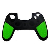 SET VAN 2 - PS4 Controller Siliconen Hoes PRO Grip Wit Groen