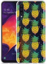 Hoesje Geschikt voor Galaxy A50 Pineapple
