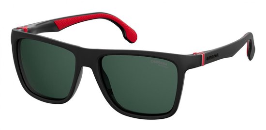 Carrera Eyewear Zonnebril 5047/s 807/qt Heren Zwart/rood Met Groene Lens