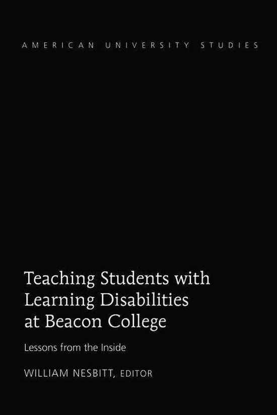 American University Studies 48 - Teaching Students with Lear ... - cover