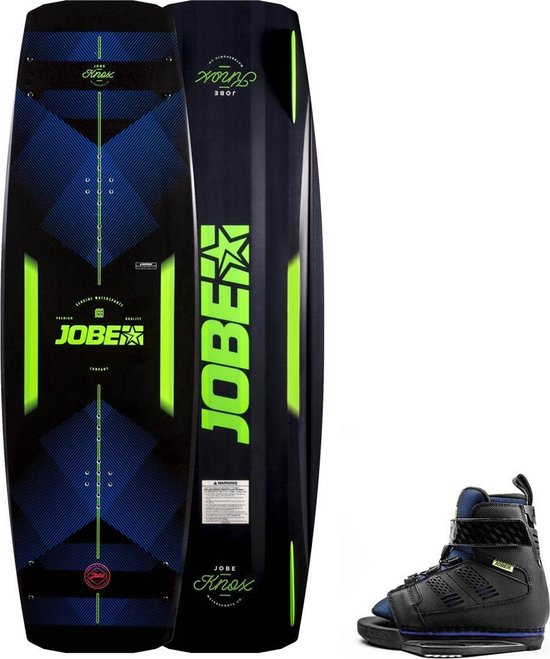 Jobe Knox Wakeboard 139 Republik Bindingen Set