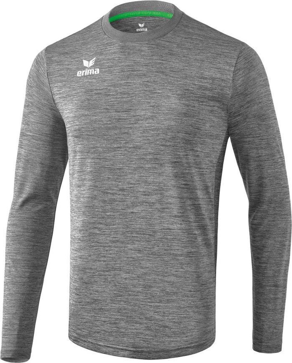 Erima Liga Jersey SS  Sportshirt performance - Maat S  - Unisex - grijs