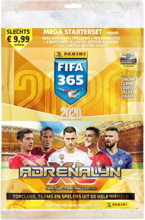 Panini Adrenalyn XL FIFA365 19/20 Starter Voetbalplaatjes