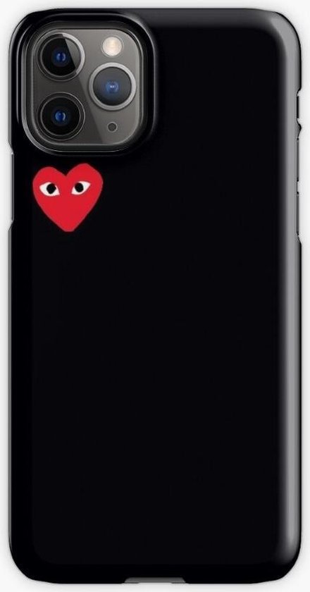Heart Eyes geschikt voor Apple iPhone 11 Pro hoesje - zwart | bol