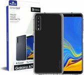 Geschikt voor Samsung Galaxy A7 2018 Araree TPU Hoesje A Cover Series Back Cover - Transparant