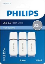 Clé USB Philips Snow 32 Go USB Type-A 3.2 Gen 1 (3.1 Gen 1) Blanc