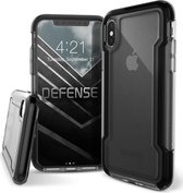 X-Doria Raptic Clear Apple iPhone XS / X Hoesje Transparant/Zwart