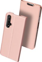 Hoesje geschikt voor Honor 20 - Dux Ducis Skin Pro Book Case - RosÃ©-Goud