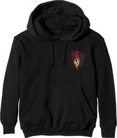 Slipknot Hoodie/trui -XL- Burn Me Away met rug print Zwart