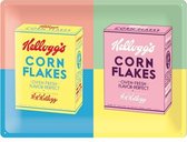 Kellogg's Corn Flakes Pop Art Reliëf Metalen Bord 30 x 40 cm