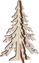 Kerstboom, H: 12,5 cm, B: 8,5 cm, 1 stuk