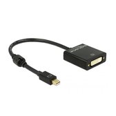 DeLOCK 62603 cable gender changer mini Displayport 1.2 DVI-I 24+5 Noir