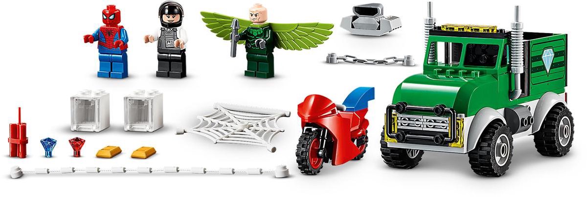 LEGO Spider-Man Vultures Vrachtwagenoverval - 76147 | bol.com