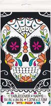 Haza Original Tafelkleed Doodshoofd 137 X 213 Cm Multicolor