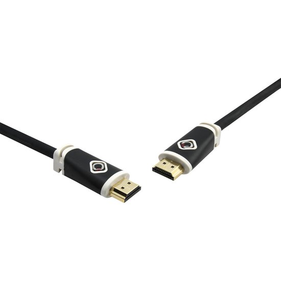 Oehlbach EASY CONNECT HIGH SPEED HDMI®-KABEL MET ETHERNET -kabel lengte 1,5 m - Oehlbach
