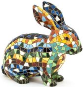 Barcino Design mozaiek beeld konijn 10 cm