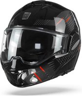 Scorpion Exo-Tech Pulse Red  Systeemhelm - Motorhelm - Maat XXL