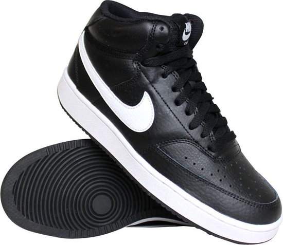 Nike Court Vision Mid Dames Sneakers - zwart - Maat 38.5 Nike Court Vision Mid Dames Sneakers - zwart - Maat 38.5