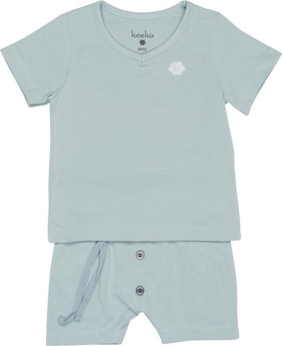 Koeka - Cloud pyjamas shorts (boys) - Soft sapphire - 86