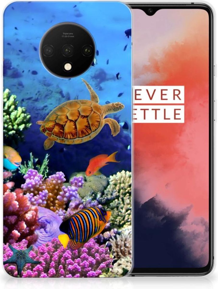 OnePlus 7T TPU Hoesje Vissen