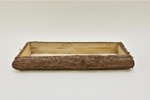 Plateaus - Bark Tray 39x15x5cm Natural-wash