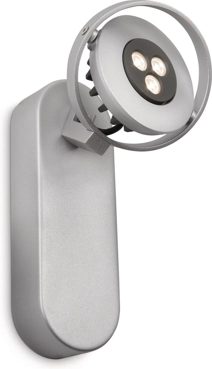 Philips Ledino Teqno - Wand en plafondlamp - Spot - LED - Dimbaar - Aluminium