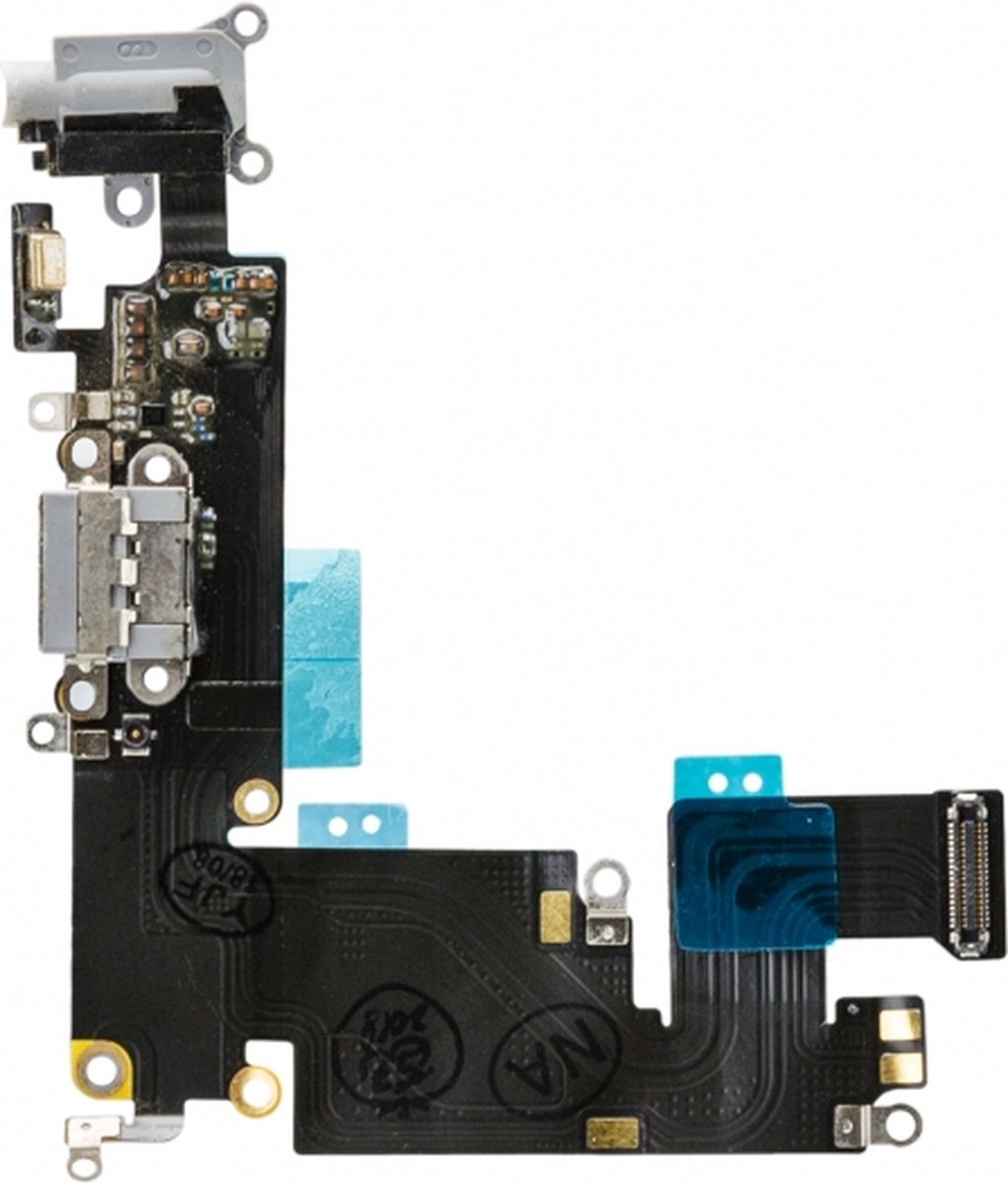 Replacement Charge/Data Connector incl. Flex Cable for Apple iPhone 6 Plus Black OEM