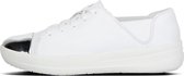 FitFlop - F-Sporty Mirror-Toe Sneakers - Sneaker laag gekleed - Dames - Maat 37 - Wit - I73-194 -Urban White Leather