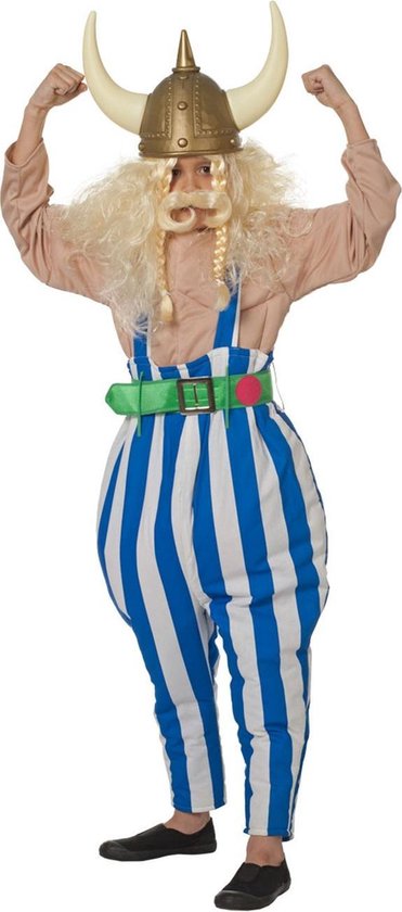 Carnavalskleding Obelix Noorman kostuum kind Maat 116 | bol.com