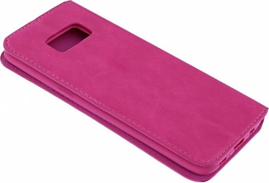 Luxe à rabat Pink de luxe avec fermeture magnétique pour Samsung Galaxy S10 Plus - par Bixb