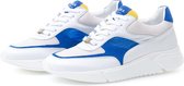 KUNOKA Ari bladerunner blue - Sneakers Dames - maat 39 - Wit Blauw