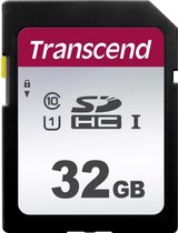 Transcend 300S - Flashgeheugenkaart - 32 GB - UHS-I U1 / Class10 - SDHC UHS-I