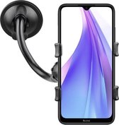 Shop4 - Xiaomi Redmi Note 8T Autohouder Autohouder Klem Zwart