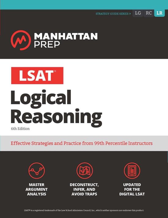 Manhattan Prep LSAT Strategy Guides LSAT Logical Reasoning (ebook), Manhattan Prep bol
