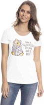 Winnie The Pooh Dames Tshirt -S- Back To Bed Wit