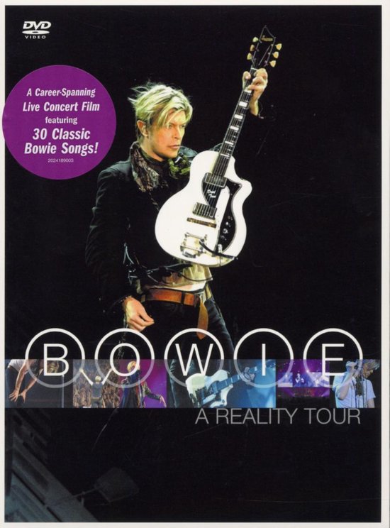 Cover van de film 'David Bowie - Reality Tour'