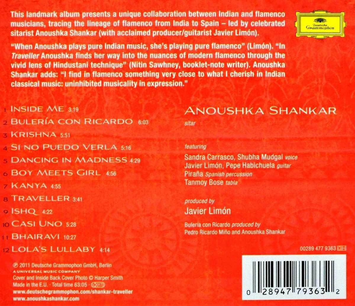 Bol Com Shankar Anoushka Traveller Anoushka Shankar Cd Album Muziek