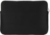 Mobigear Double Zipper Neopreen Sleeve Universeel - Laptop 13 inch - Zwart