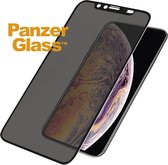 PanzerGlass CamSlider™ Privacy Screenprotector voor iPhone Xs Max - Zwart