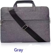 H.K. Laptop tas Grijs geschikt voor 13-14 inch