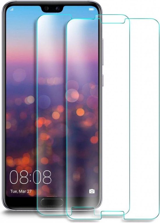 Pack de 2 - Protecteur d'écran Huawei P20 Pro / Verre de protection en verre  trempé | bol.com