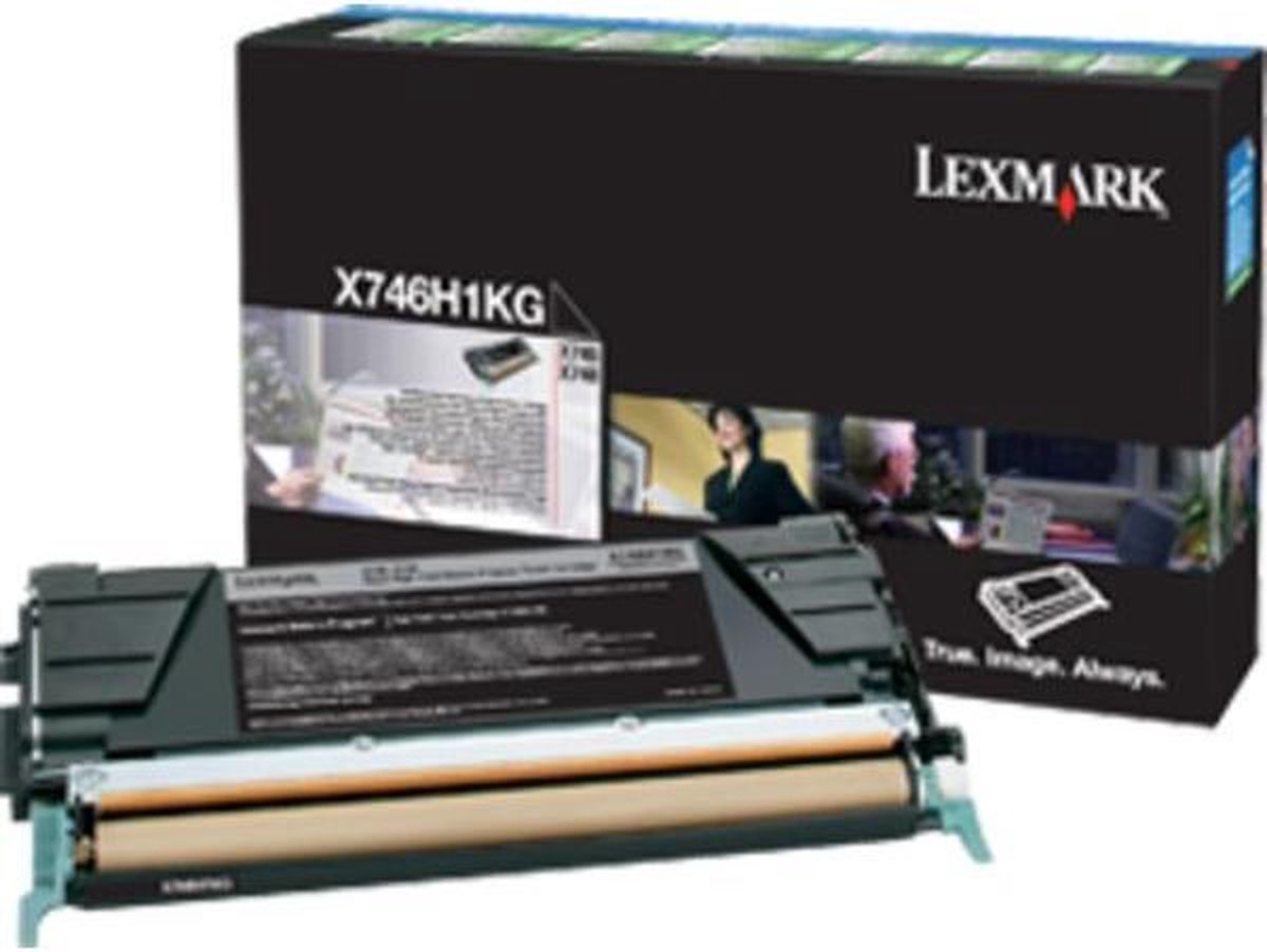 X746, X748 tonercartridge zwart standard capacity 12.000 pagina's 1-pack